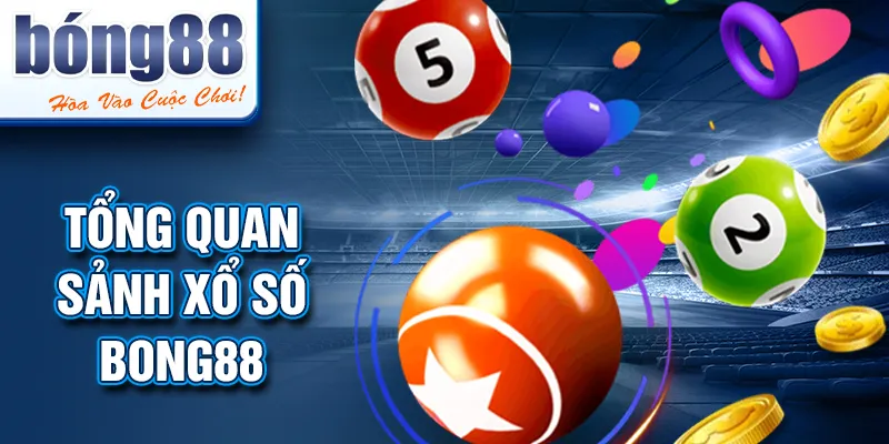 Tổng quan sảnh XỔ SỐ BONG88
